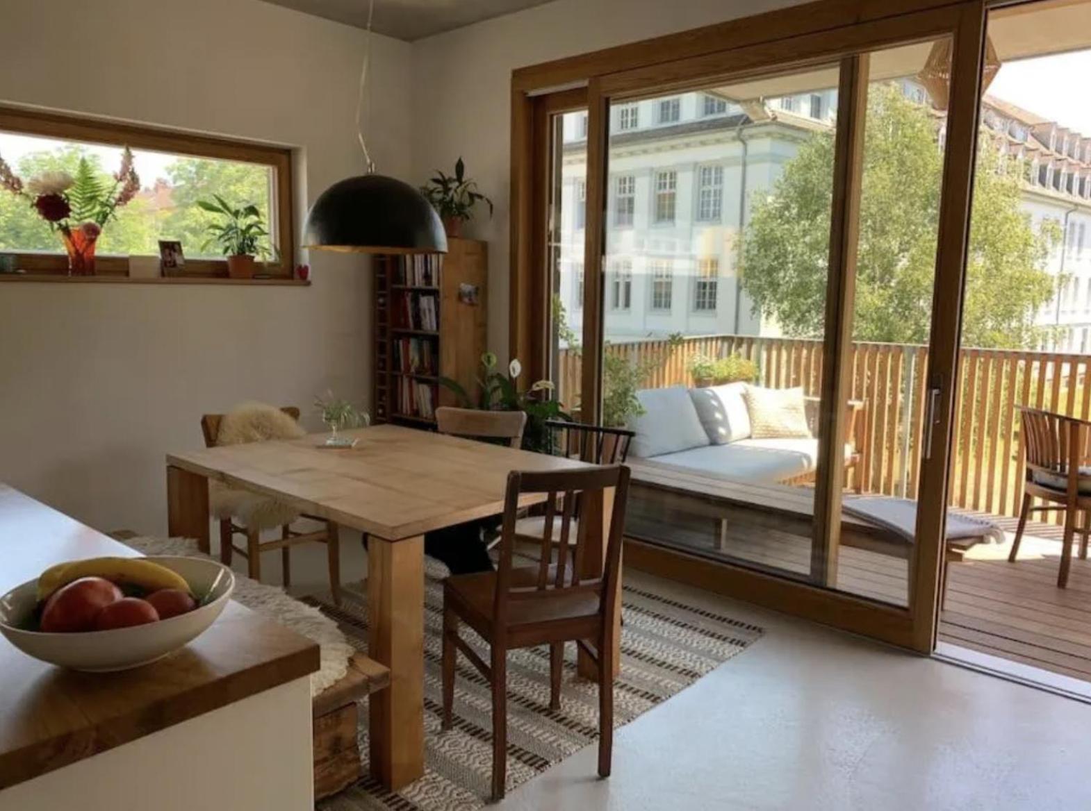 Helle Loftwohnung Mit Grosser Terrasse Konstanz Bagian luar foto